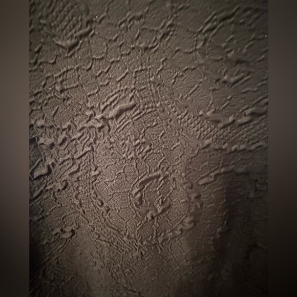 Marisfrolg size 40 (US 8-10) black textured brocade dress - Picture 6 of 8